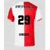 Maillot de foot Feyenoord Santiago Gimenez #29 Domicile vêtements 2023-24 Manches Courtes